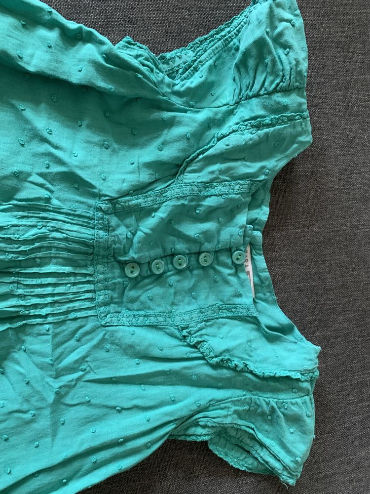 Komplet zestaw tunika sukienka zara i getry 3/4 pepco nowe