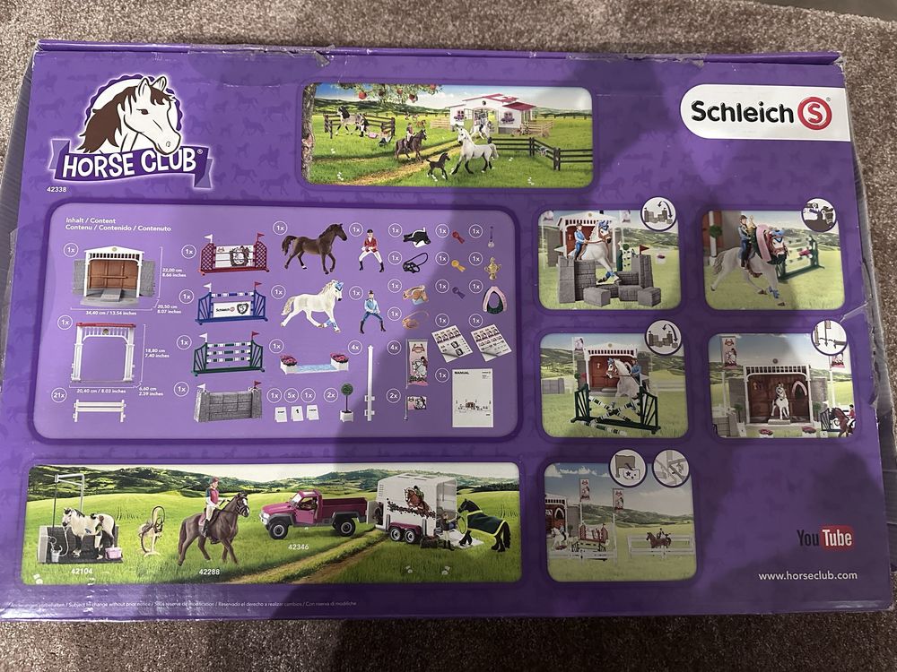 schleich 42338 zawody jeździeckie