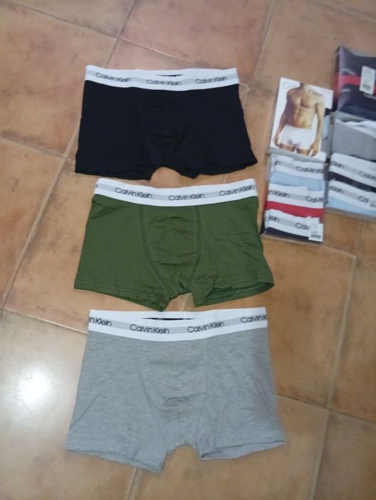 Pak de boxers de homem 3 boxers várias cores do M ao XXI