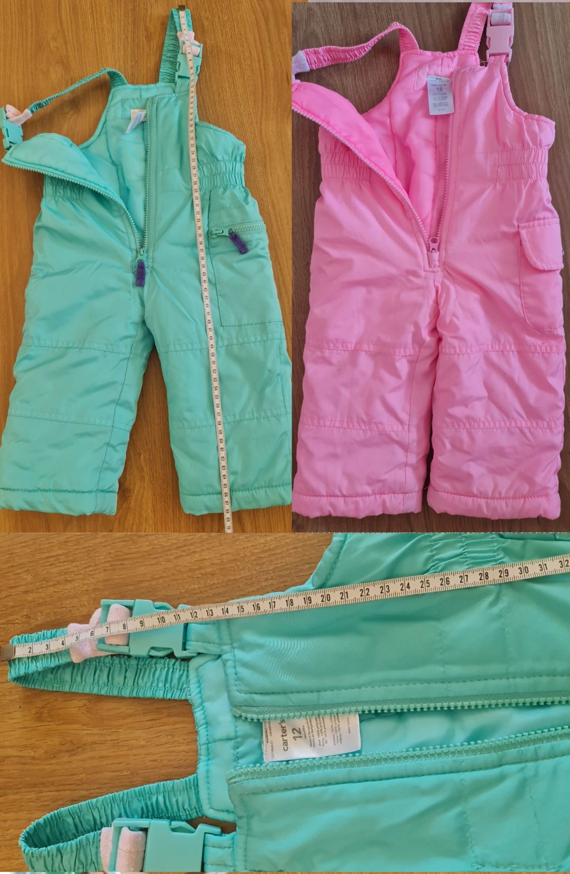 Зимние комбинезоны carters с курткой от 1 до 2 лет
