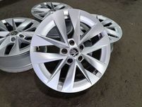 Оригінальні легкосплавні диски Skoda 5*112 R17 титани шкода Р17