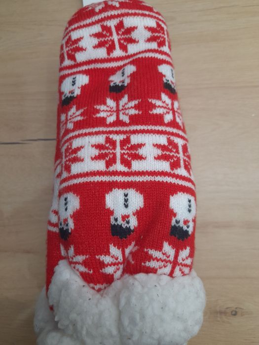Nowy 2pak zimowe skarpetki świąteczne r.28-30