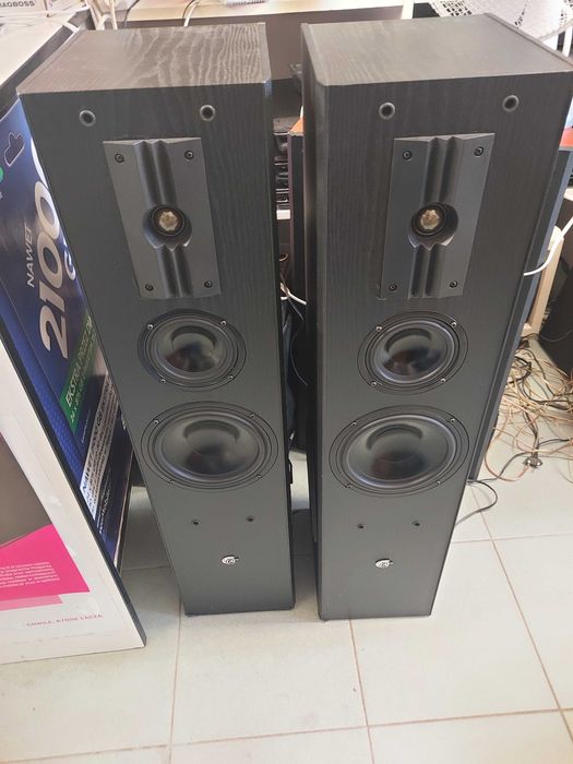 Kolumny podłogowe CAT 2X 180W czarne