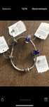 Pandora оригинал серебро шармы подвески бусины бижутерия swarovski