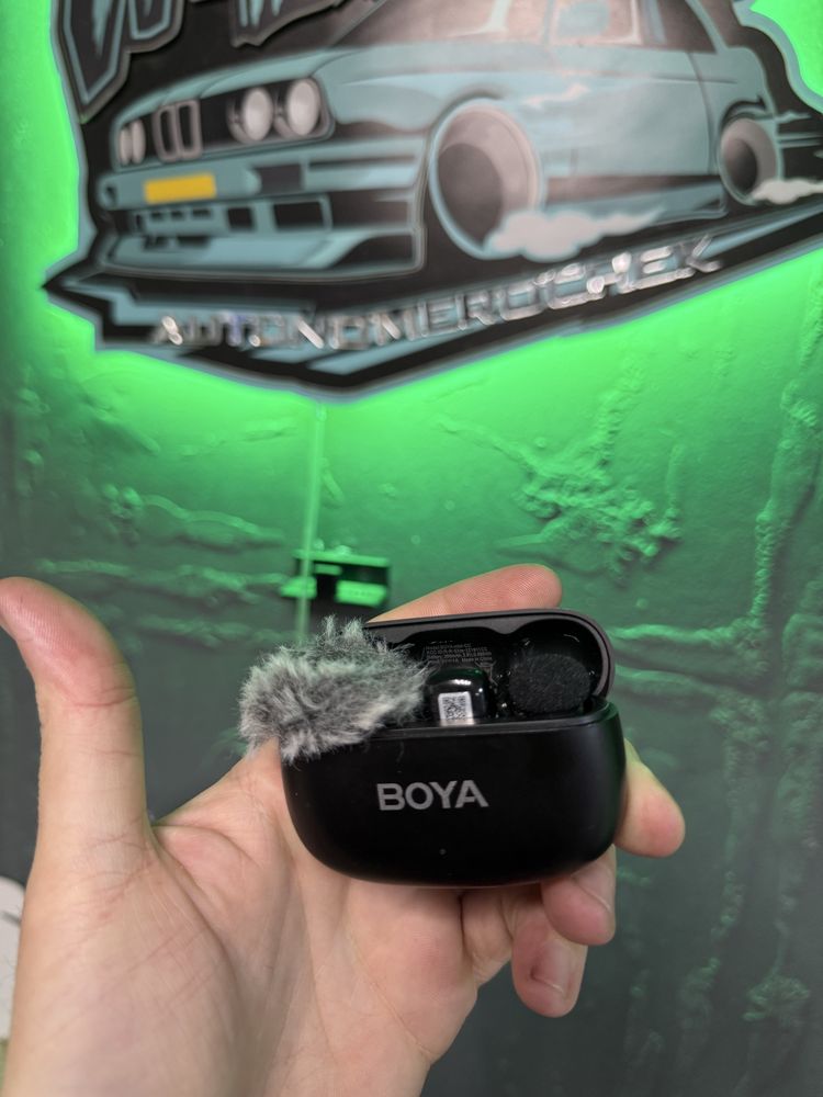 BOYA mini type-c  мікрофон комплект