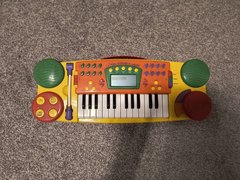 Organki dla dzieci z mikrofonem