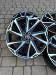 Oryginalne alufelgi Toyota 5x100 16 cali CZUJNIKI YARIS BICOLOR