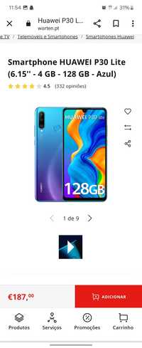 Huawei P30 lite 128GB Azul