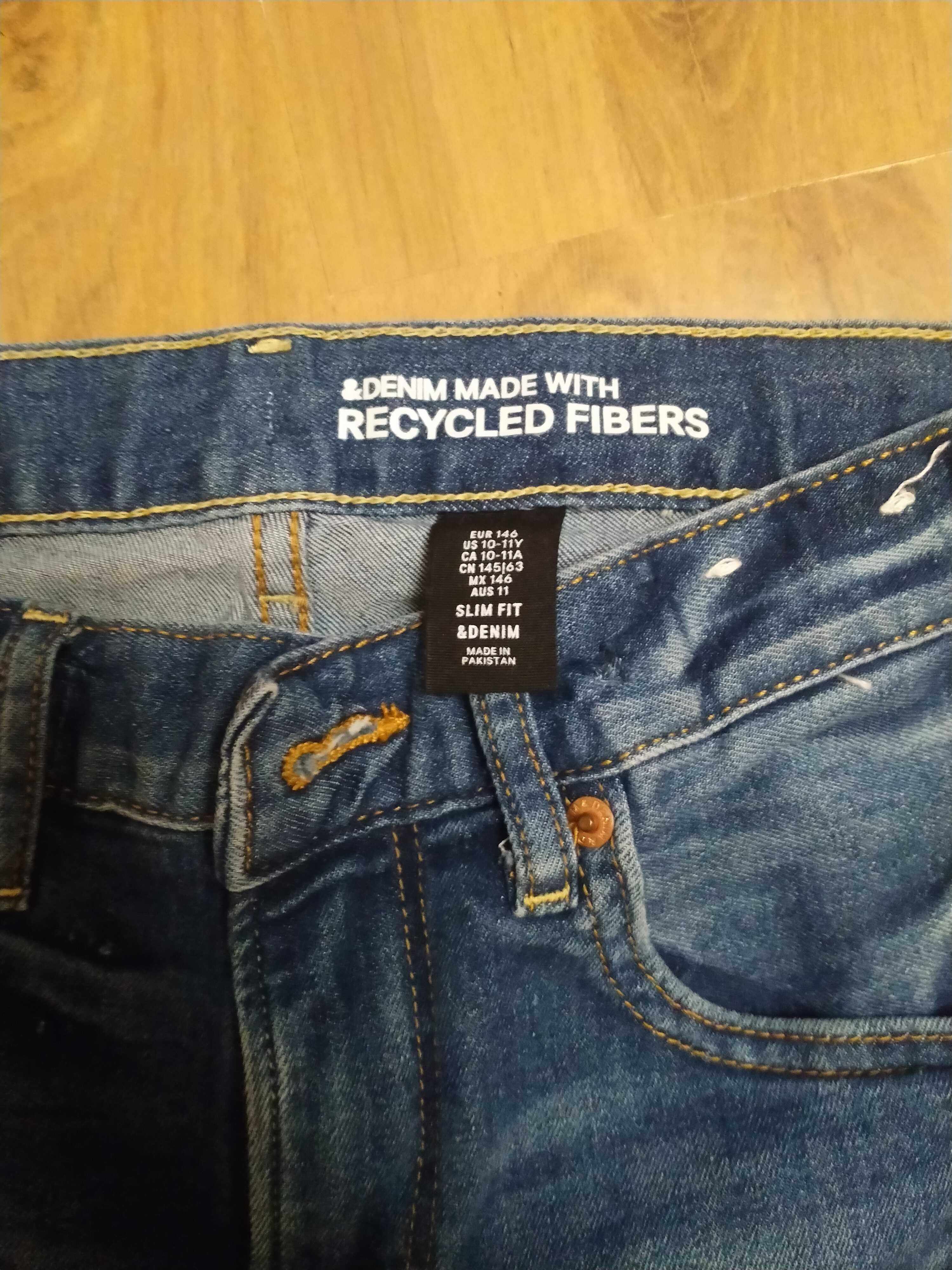 Spodnie jeansowe H&M-Slim fit