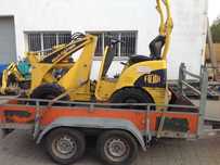 Ładowarka Fiori  Włoska 98cm krokodyl Łyżka Widły miniładowarka Bobcat