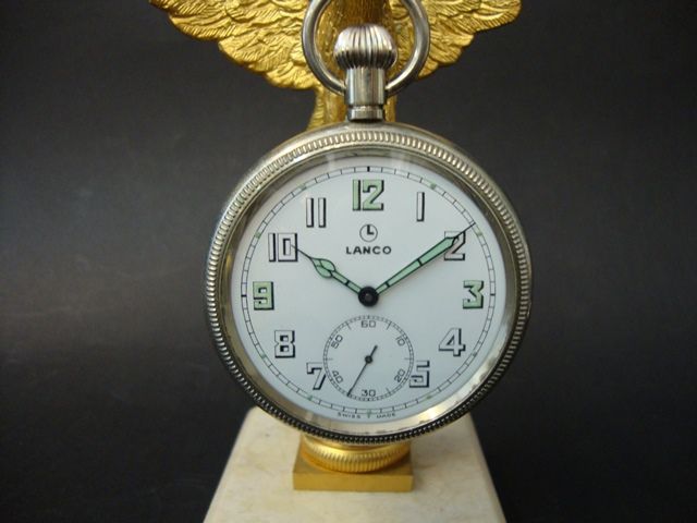 Relógio de bolso antigo em prata
