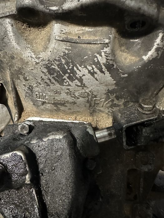 Кпп F16 з опеля кадет 1.6д