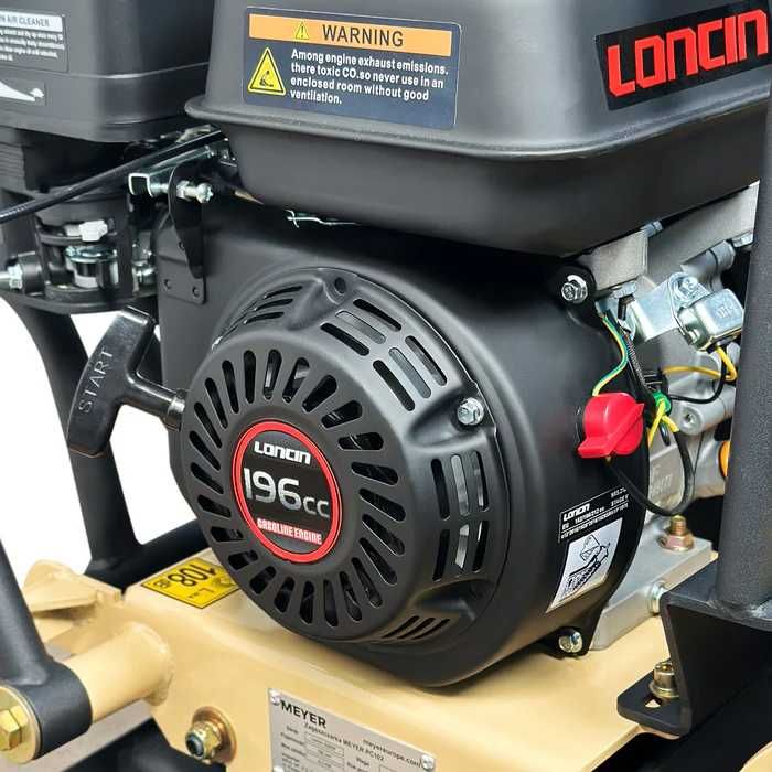 Zagęszczarka 102 kg MEYER PC102, elastomer + kółka transportowe