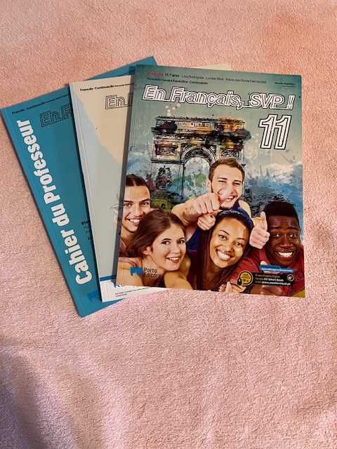 "En Français, SVP! 11" - Francês - 11º ano – NOVO - PROJECTO PROFESSOR