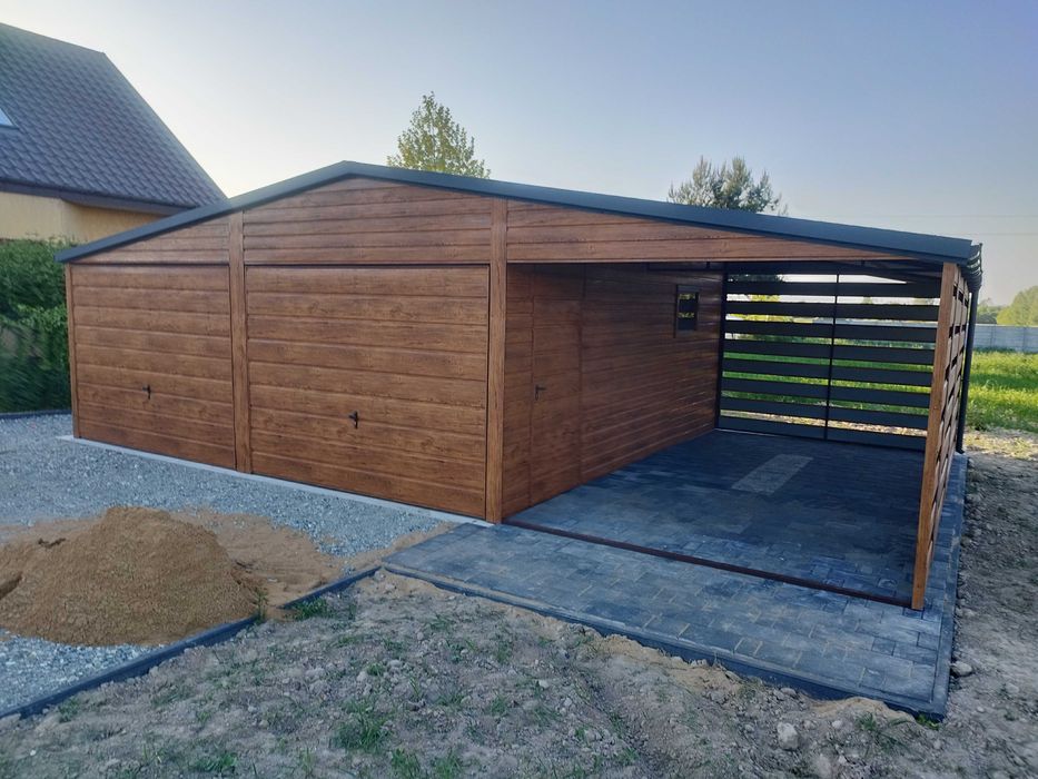 Garaże blaszane , Hale, Wiaty, Domki Narzędziowe, Każdy Wymiar !PROFIL