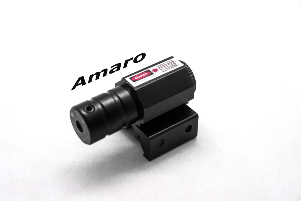 Laser Vermelho 11mm ou 20mm para Airsoft/Caça | NOVO