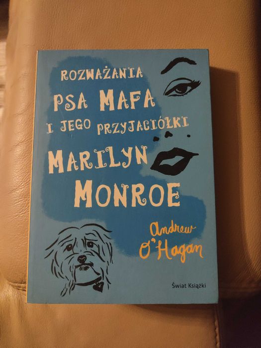 książka "Rozważania psa Mafa i jego przyjaciółki Marilyn Monroe"