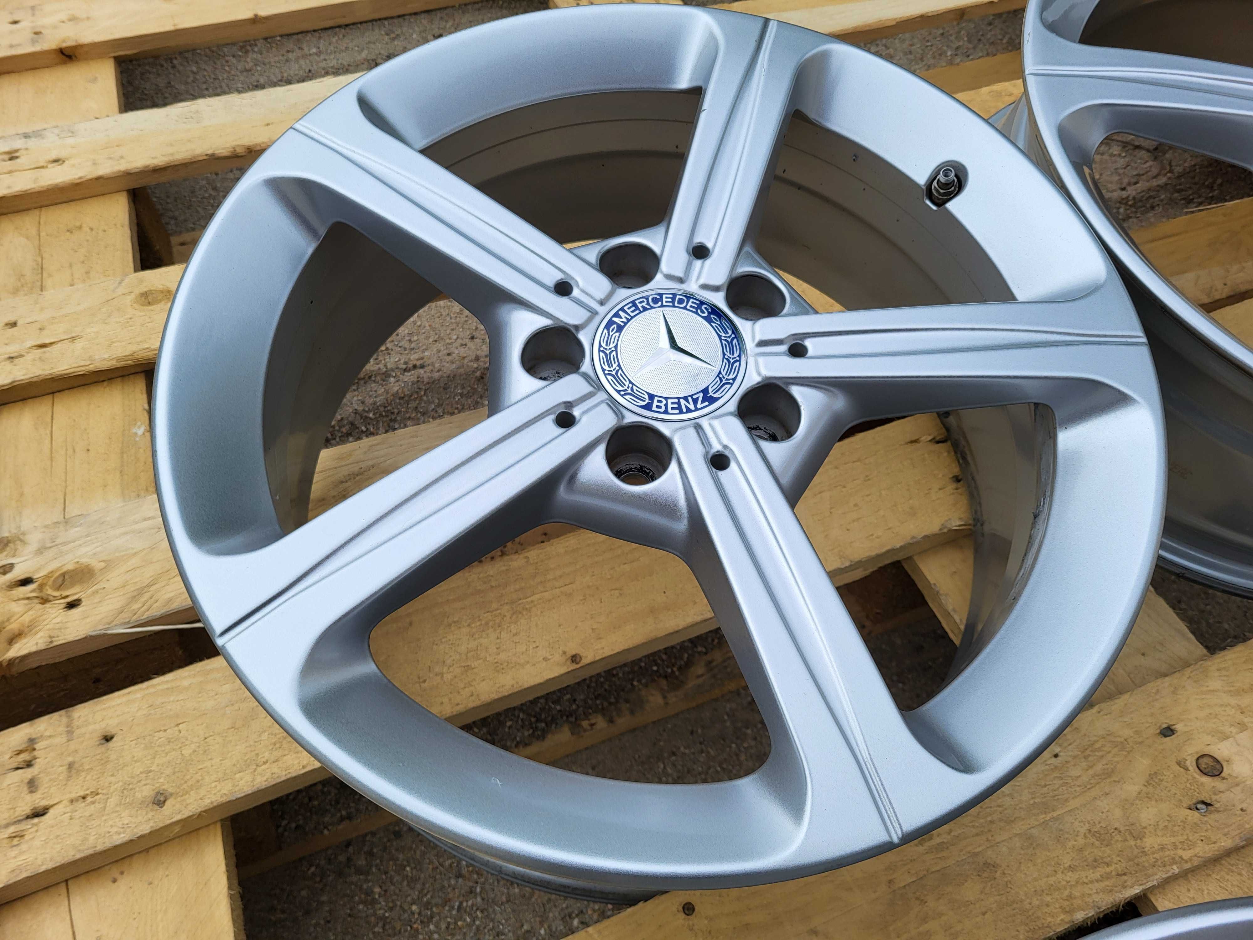 [871] Felgi aluminiowe Oryginał MERCEDES 17 Cali 5x112 ET44 +Czujniki