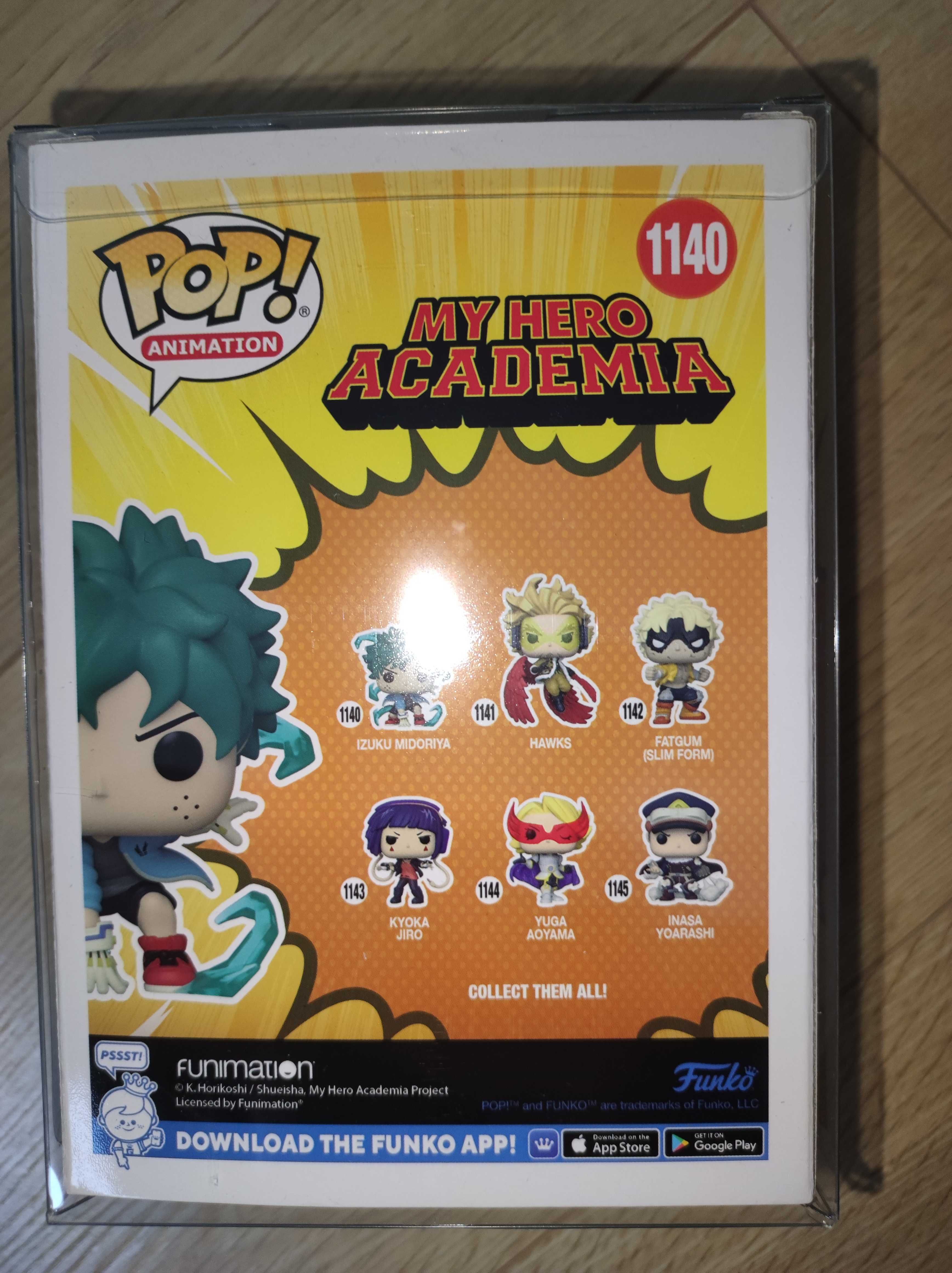 Funko Pop! #1140 Izuku Midoriya + Protektor