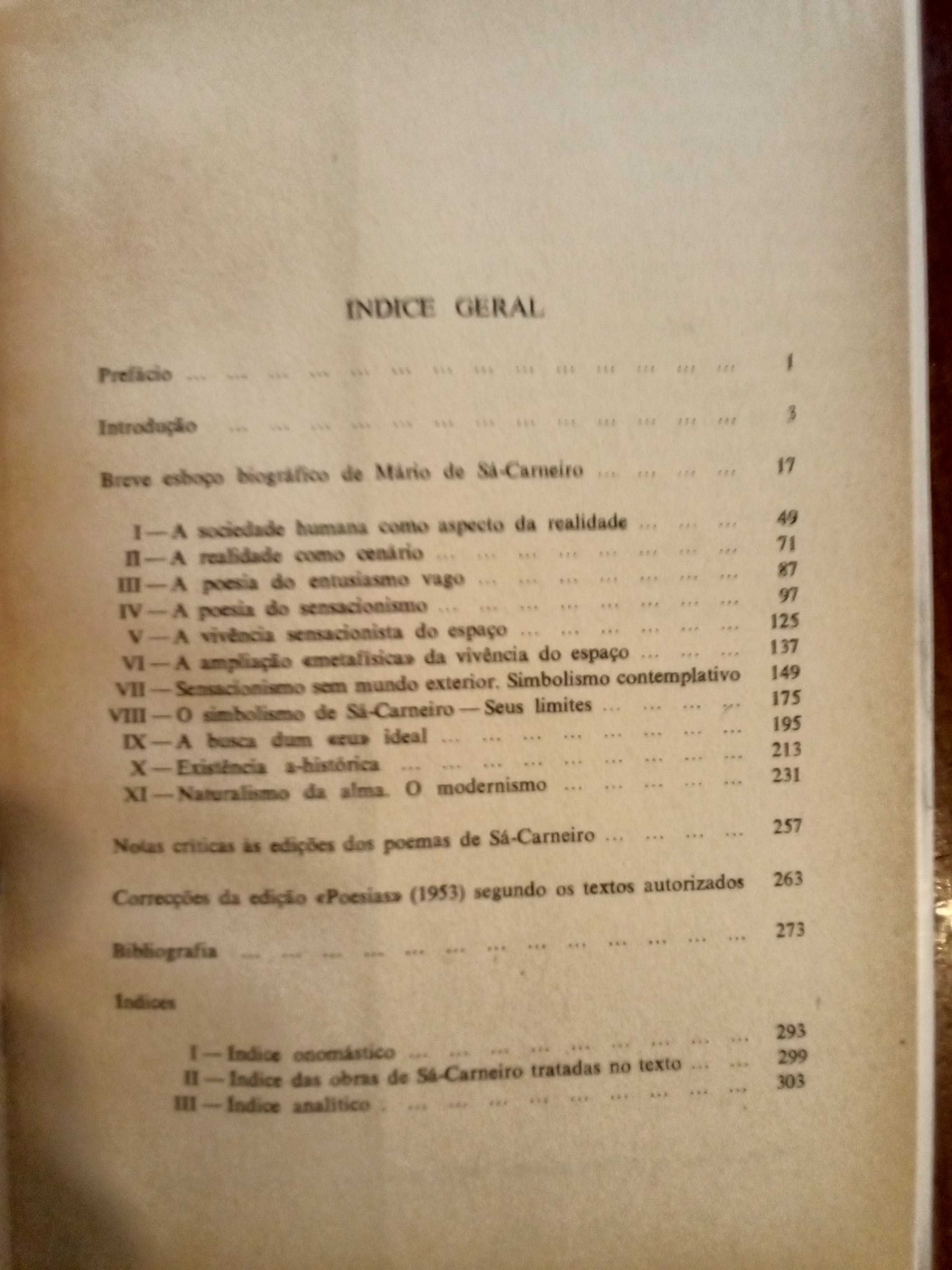 Dieter Woll - Realidade e Idealidade na lírica de Sá-Carneiro