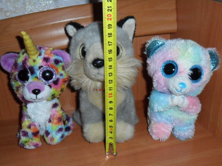 Глазастики единороги, лисичка, слоники, мишка, собака