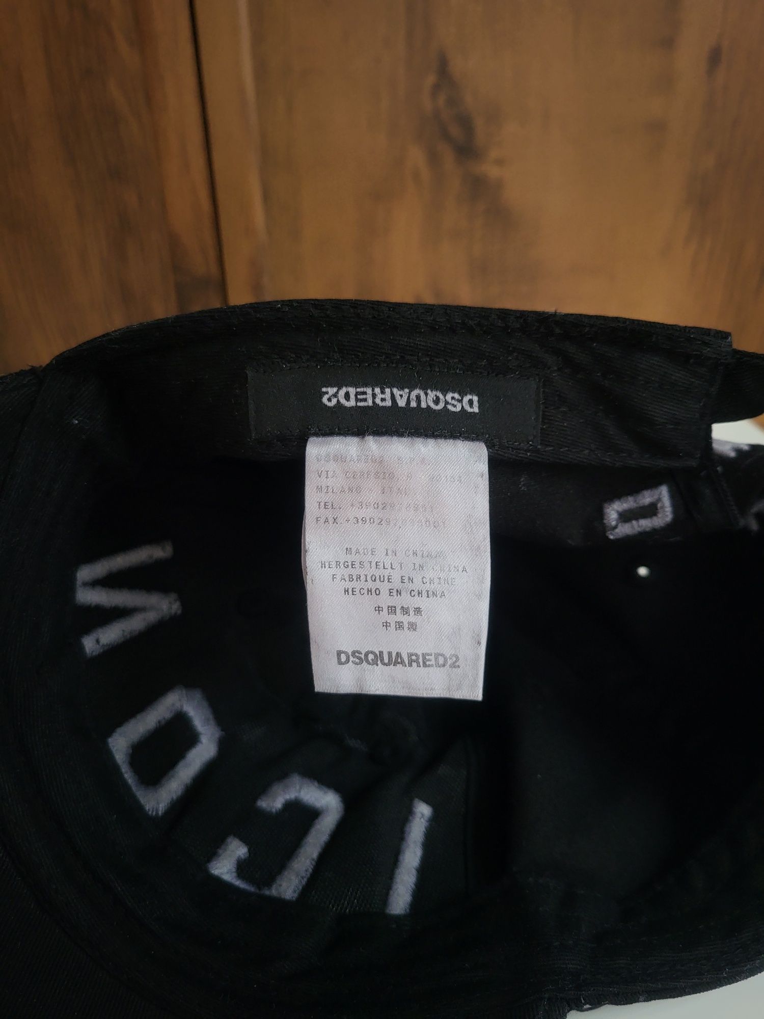 Czapka z daszkiem DSQUARED2 ICON bejsbolówka
