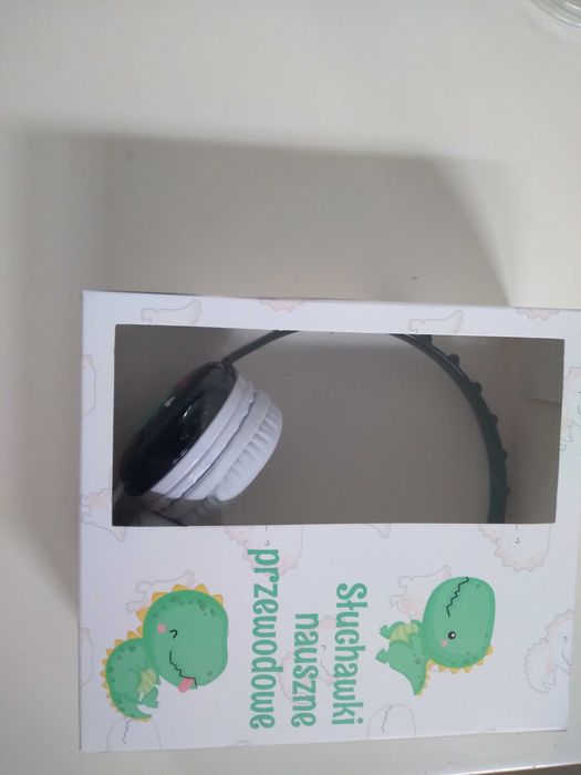 słuchawki nauszne przewodowe dla dzieci nowe