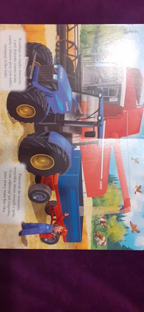 Książka traktor.