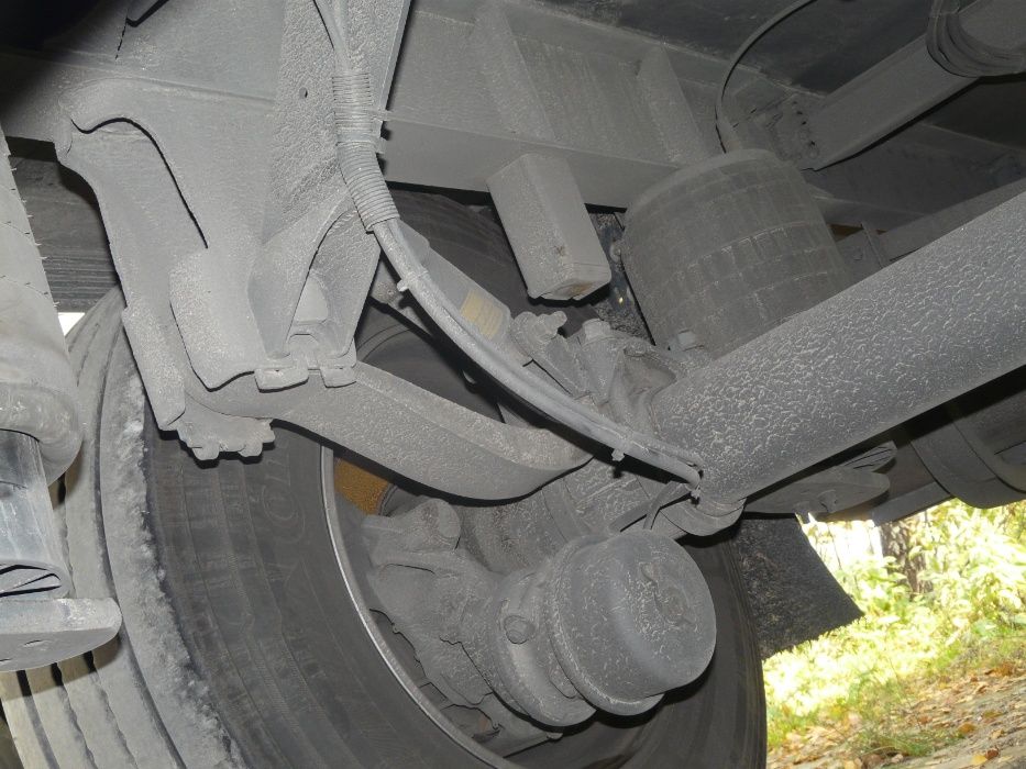 Mechanizm podnoszenia osi chłodnia schmitz