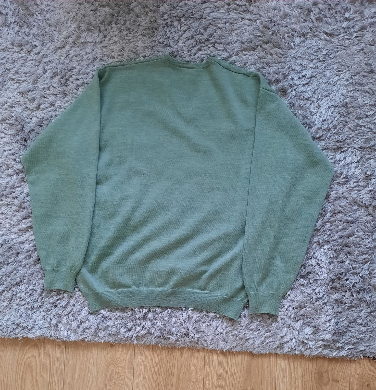 Sweter Lacoste XL Woolmark wełna