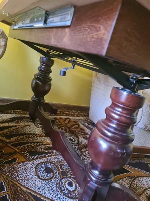 Ława rozkładana z regulacją wysokości,  stolik kawowy