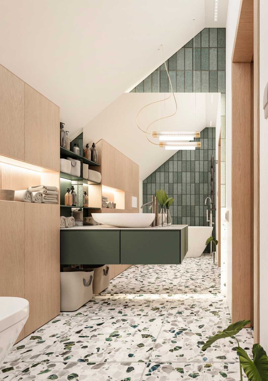 Dom letniskowy całoroczny wakacyjny Modern 50m2 z piętrem