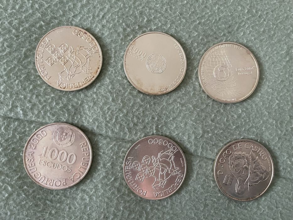 Coleção moedas antigas