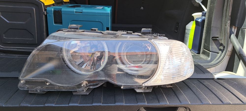Bmw e46 coupe cabrio lampy xenon przed lift