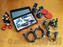 GPS 9 Profissional Truck/Camião Vers.Completa, EUROPA, LED USB,Cabo 2m