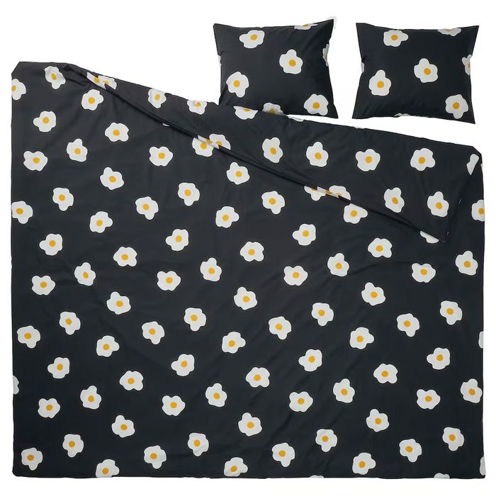 Pościel Poszwa na kołdrę i 2 poszewki 200x200/50x60 cm bawełna wiskoza