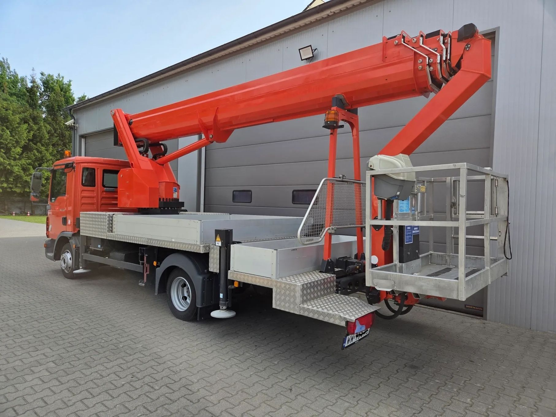 MAN TGL 7.150 - 33 m RUTHMANN T 330 Podnośnik koszowy montażowy ZWYŻKA WUMAG Palfinger jak WT 300 GSR Multitel Bronto Skylift Teupen Omme JLG Genie UDT  33 m RUTHMANN T 330 Podnośnik koszowy montażowy ZWYŻKA WUMAG Palfinger
