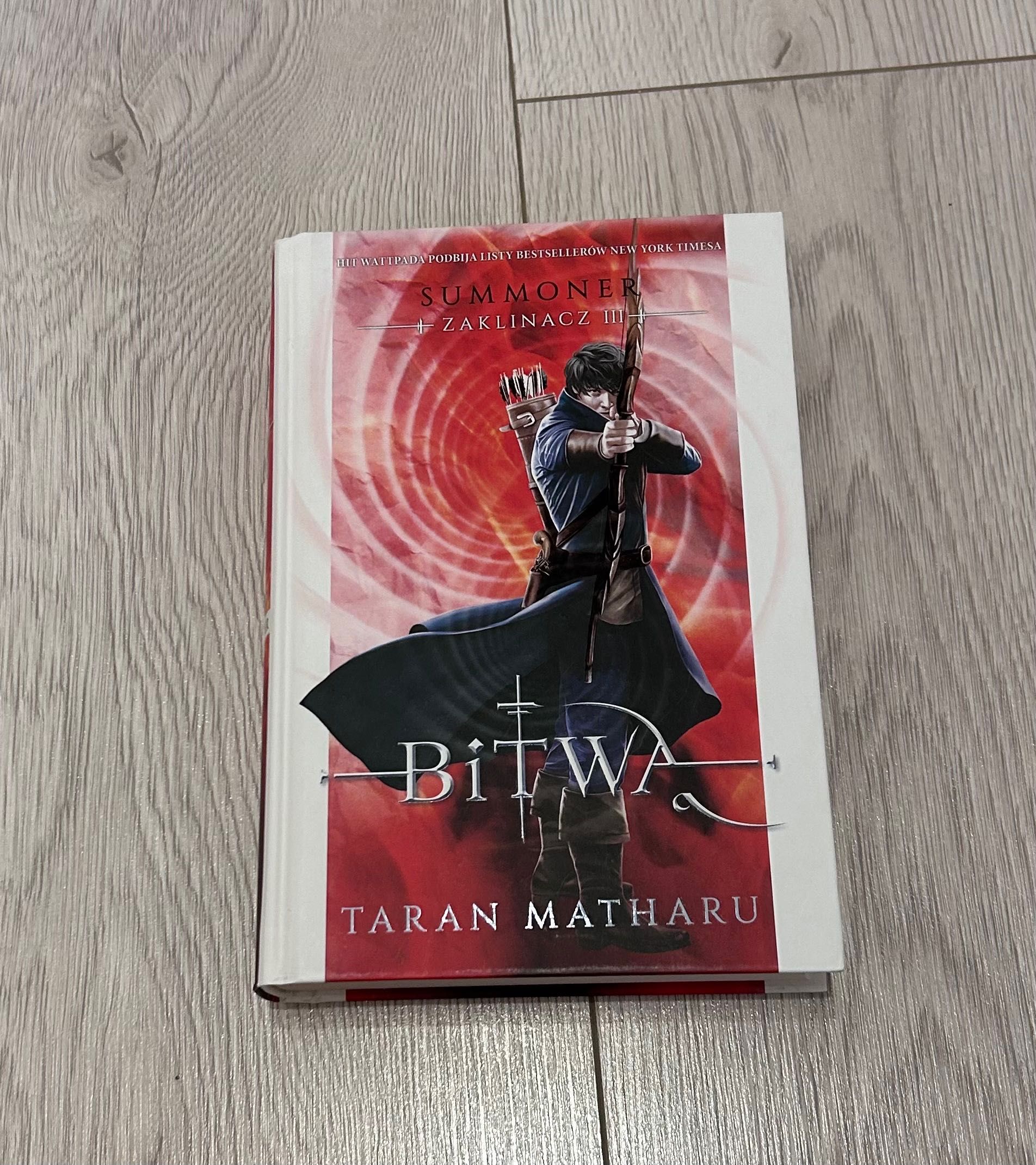 Książka Tarana Matharu „Summoner Zaklinacz cz. 3 Bitwa”