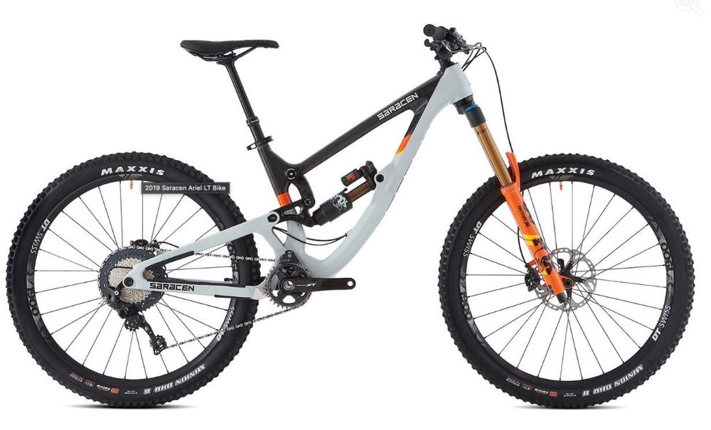 Saracen ariel LT enduro dh fuel fox burgtec hope dtswiss sram carbon