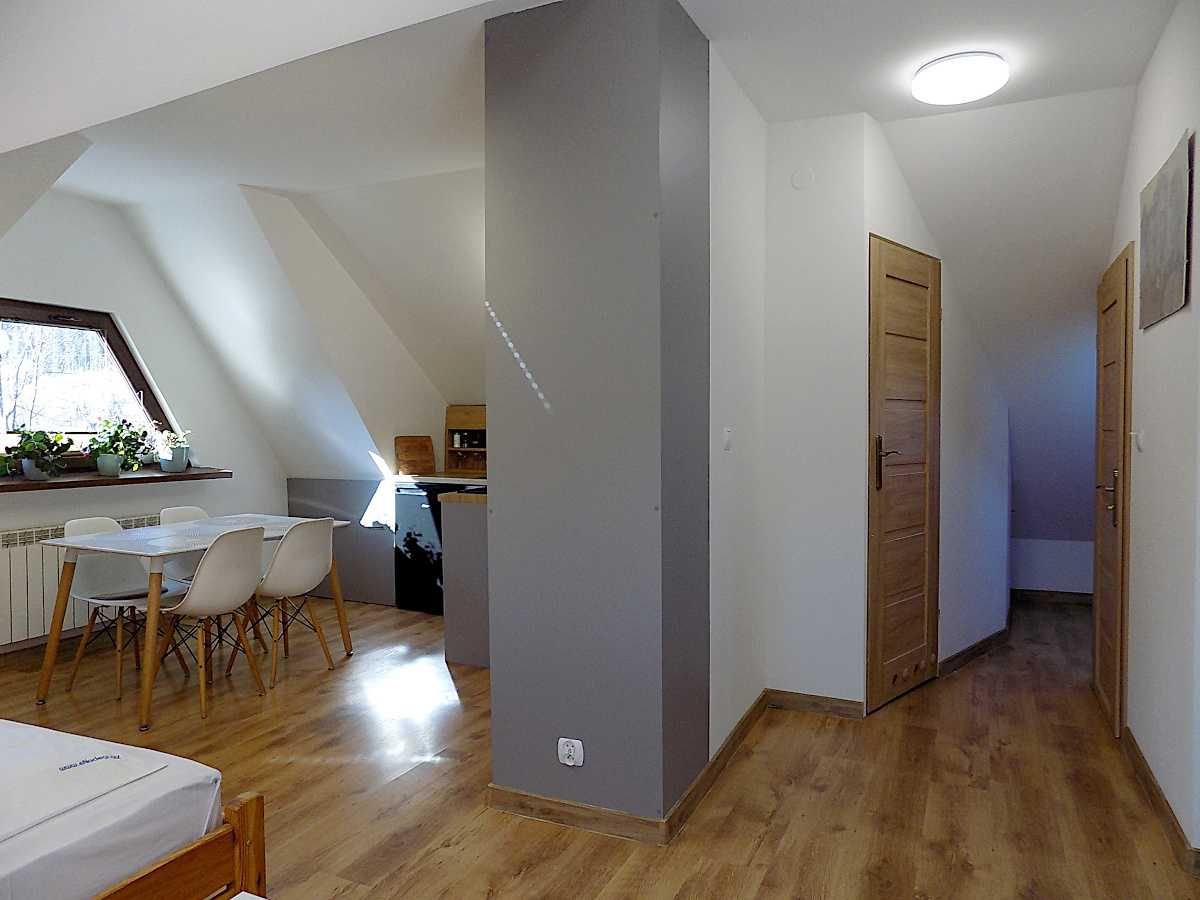 Zakopane studio z aneksem i łazienką w pobliżu Krupówek - centrum