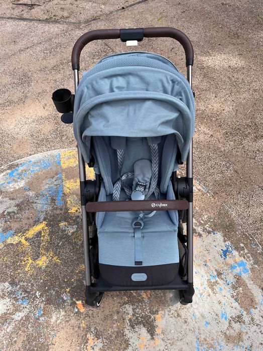 Cybex Balios S Lux Stormy Blue (Taupe Frame)