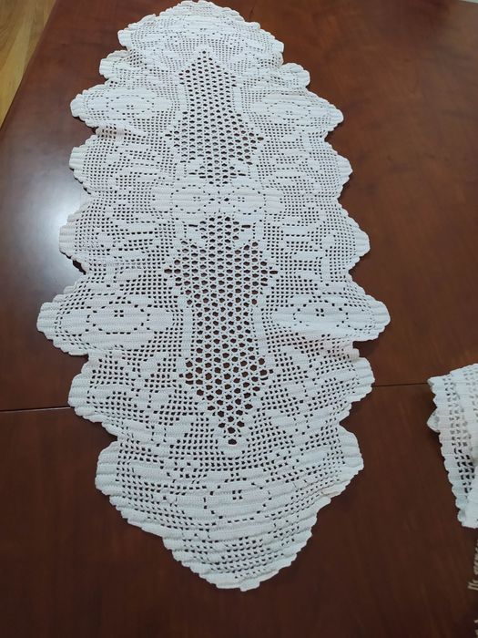 Napron em renda branco