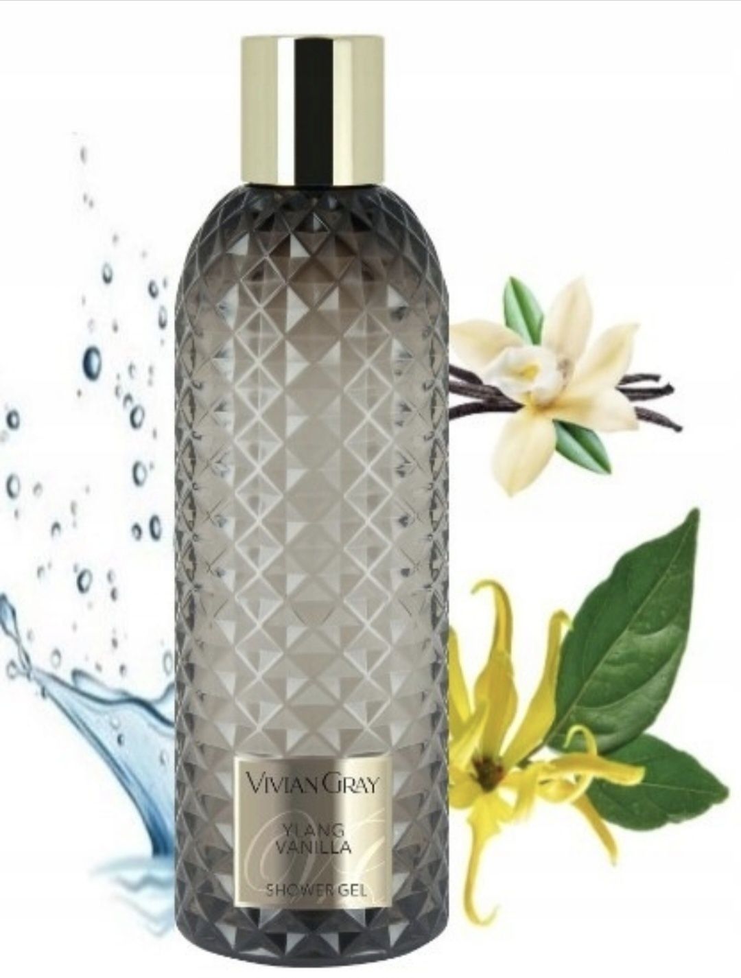 Żel pod prysznic Vivian Gray.  Gemstone Ylang & Vanilla. 30ml.