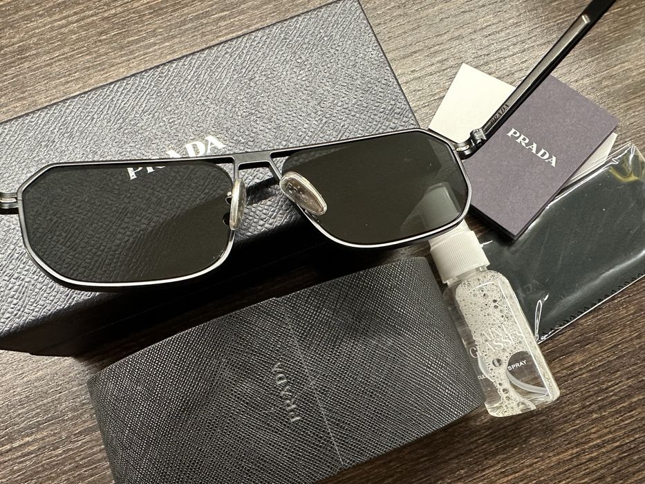 Чоловічі сонцезахисні окуляри PRADA A53S 1BO5S0 DARK GREY