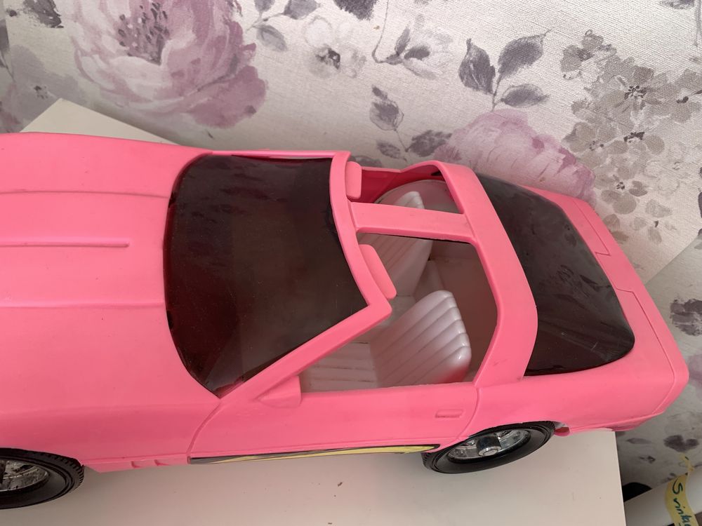 Vintage auto dla Barbie Gay Toys Hot Pink Corvette