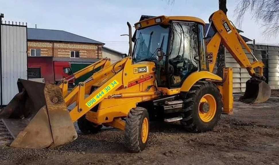 Екскаватoр Jcb-3cx; Вивіз сміття, грунту; Сипучі. Даф Камази. Дeмонтаж