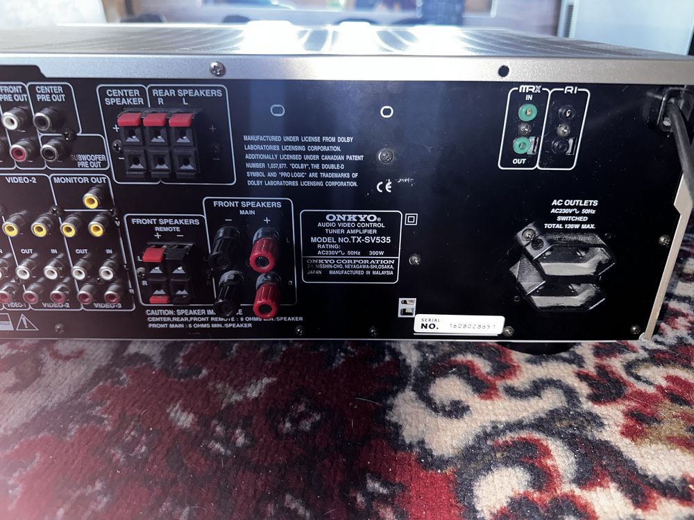 Aplituner ONKYO TX-SV535 silver - Amplituner