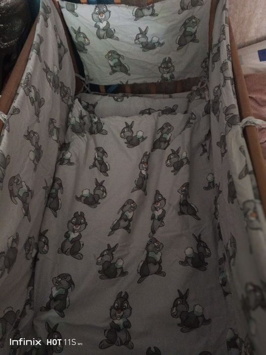 Набір в дитяче ліжко  9в1