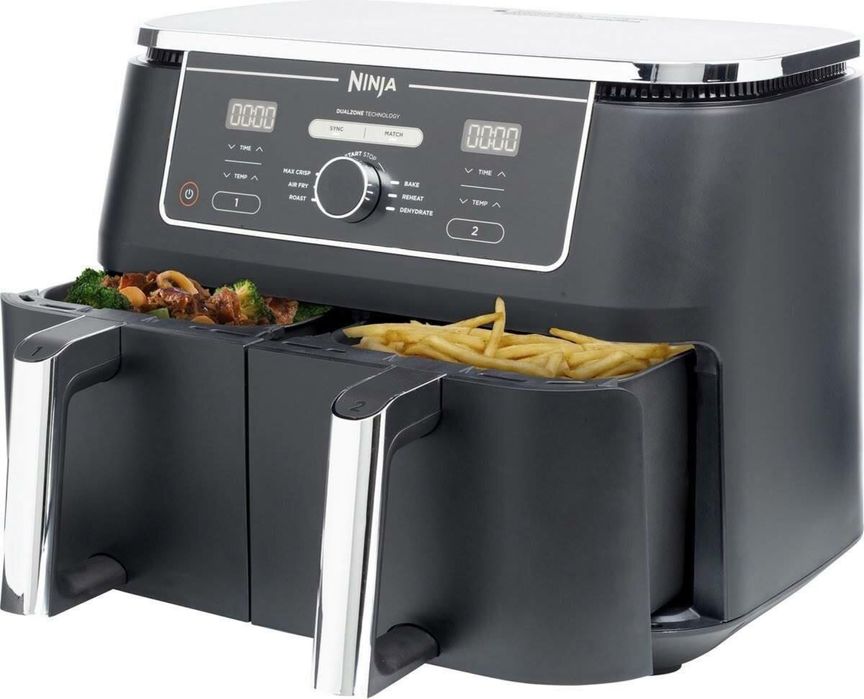 Ninja af400 dwie szuflady frytkownica beztłuszczowa