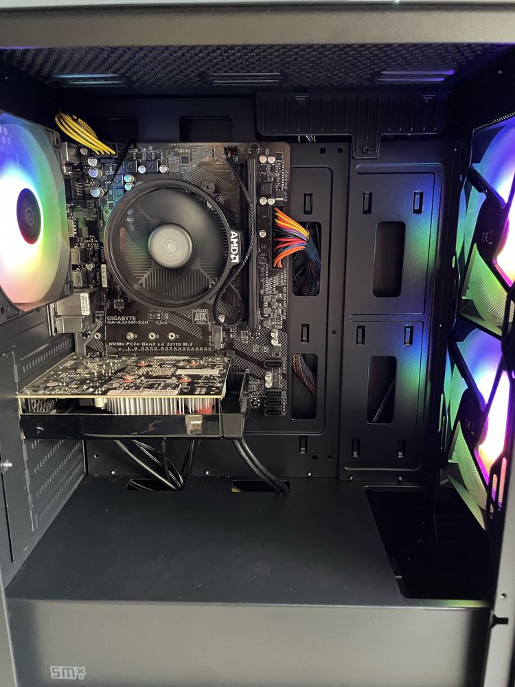 Komputer Do Gier i Nauki! RYZEN 5 GTX1050 SSD M2 256GB WIN10